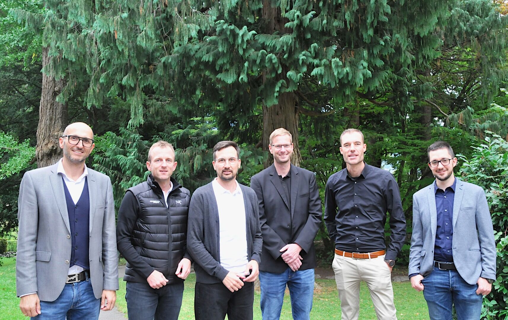 (v.l.) Andreas Gapp, Stefan Astner, Christian Klingler, Florian Falkner, Michael Kohlegger, Lukas Huber